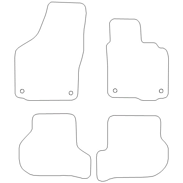 Volkswagen Golf MK6 Convertible Car Mats